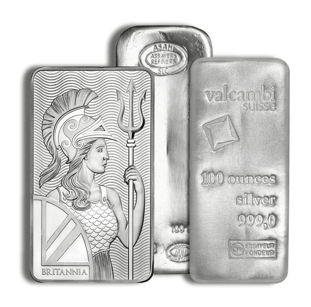 100 oz Silver Bar - Brand Varies